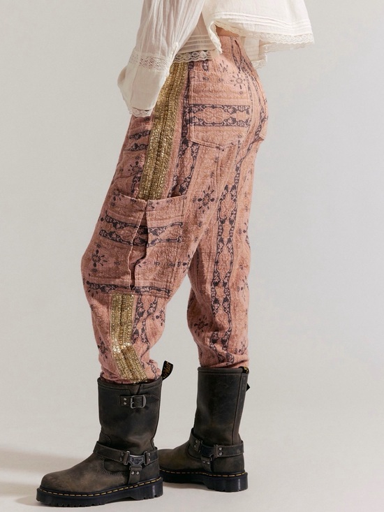 Free People Pants - Free People Bay to Breakers Jacquard Pants